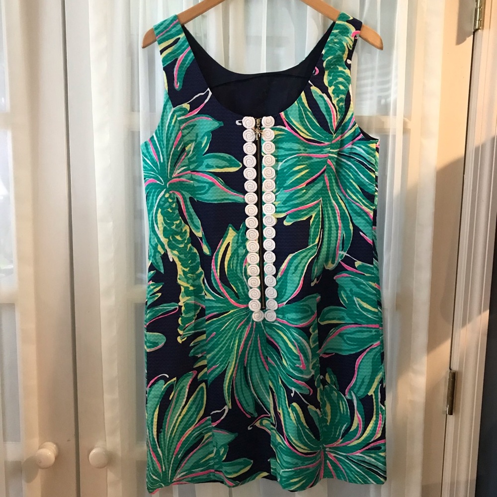 NWT Lilly Pulitzer Tiger Palm Cathy Shift Size 10 - Picture 4 of 5